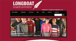 Desktop Screenshot of longboatroadrunners.com